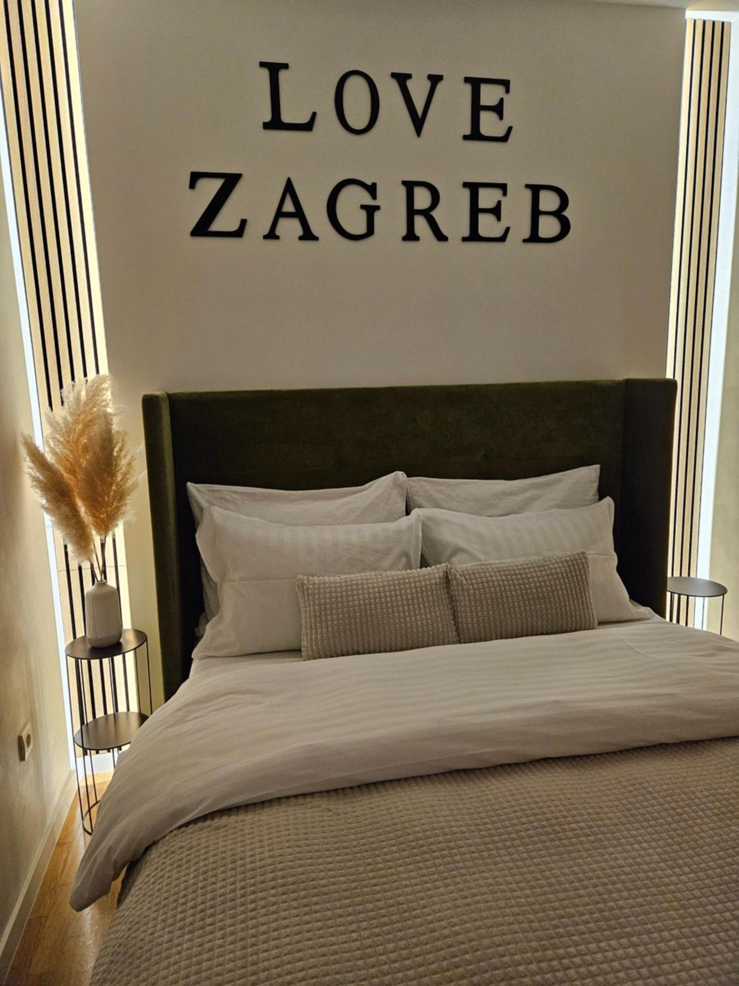 Apartment I Love Zagreb, Free Private Parking Esterno foto